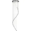Image de Hallway - Suspension À 5 Ampoules En Spirale, Chrome Avec Cristaux, Gu10 - Searchlight