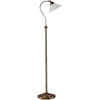 Image de Lampadaire, laiton antique, H 140 cm, réglable