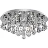 Image de Hanna 6-flamme chrome cristal plafonnier - G9