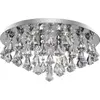 Image de Hanna 8-flamme chrome cristal plafonnier - G9
