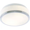 Image de Plafonnier, chrome, blanc, 23 cm, DISCS