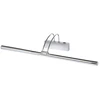 Image de Lampe LED pour tableaux, chrome, L 68 cm, tête réglable