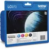 Image de Brother LC970 Value Pack - Druckerpatrone - 1 x Schwarz, Gelb, Cyan, Magenta (LC970VALBPDR)