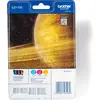 Image de Brother LC1100RBWBP - jaune, cyan, magenta - original - sous blister - cartouche d'encre - pour Brother DCP-185, 385, 395, 585, J715, MFC-490, 5490, 5890, 5895, 6890, 790, 795, 990, J615