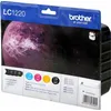 Image de Brother LC1220VALBPDR - Cartouche d'impression - 1 x noir, jaune, cyan, magenta - 300 pages - sous blister - pour DCP J525W, J725DW, J925DW, MFC J430W, J625DW, J825DW, J825N (LC1220VALBPDR)