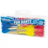 Image de Lot de 9 fléchettes colorées avec pointes en nylon pour un jeu optimal - Neuf