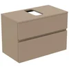 Image de Ideal Standard E3477up Wt Armoire Sous-lavabo Finesse Découpe G/d