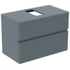 Image de Ideal Standard E3477uq Wt Armoire Sous-lavabo Finesse Découpe G/d