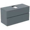 Image de Ideal Standard E3478uq Meuble Sous-lavabo Finesse, Découpe Gauche/droite, Blanc (wt)
