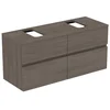 Image de Ideal Standard E3480ur Wt Armoire Sous-lavabo Finesse Découpe G/d