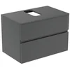 Image de Ideal Standard E3498y2 Armoire Sous Lavabo Finesse Découpe G/d