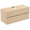 Image de Ideal Standard E3504us Meuble Sous-lavabo Finesse Pour Évacuation Centrale (blanc)