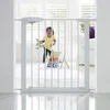 Image de Munchkin - Barrière De Sécurité Enfant Portillon Semi-auto Métal Blanc, L.73 /79cm