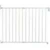 Image de Lindam - Barrière pour enfants avec largeur coulissante métal blanc