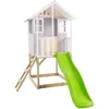Image de Maisonnette Modulable Sur Pilotis Avec Balcon Et Glissière Perce-neige En Bois Fsc®