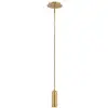 Image de Suspension LED Dax, finition laiton vieilli, 8 W, blanc chaud, 320 lm, métal, dimensions : 102,2 x 12,7 x 12,7 cm, IP20, Hinkley