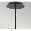 Image de Suspension LED Dax noire 8 W, blanc chaud, 320 lm, métal, dimensions : 102,2 x 12,7 x 12,7 cm, IP20, Hinkley