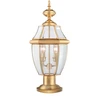 Image de Lampadaire d'extérieur 2xE14 en laiton poli Newbury Quoizel QZ-NEWBURY3-L-PB