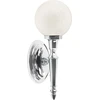 Image de Applique de salle de bain Dryden, chrome poli, 1xG9x3W, laiton, dim. : 35x13x13,5 cm, IP44, Elstead
