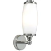 Image de Applique de salle de bain Eliot, chrome poli, 1xG9x3W, laiton, dim. : 28x9x13 cm, IP44, Elstead