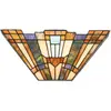 Image de Applique en verre teinté Inglenook 2xE14 60W Quoizel