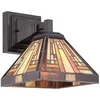 Image de Elstead - Stephen - 1 Lumière Tiffany Light Vintage Bronze, E27