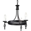 Image de Elstead Belfry - Lustre À 3 Ampoules Au Fini Noir, E14