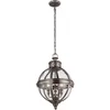 Image de Elstead - Adams - Suspension À 3 Ampoules Au Plafond, Nickel Antique, E14
