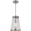 Image de Elstead - Harrow - Petit Plafonnier À 1 Ampoule, Nickel Poli, E27