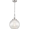 Image de Elstead - Lampe À Suspension Plafonnier Lampe À Suspension Acier Verre Acier Inoxydable D 30,5 Cm Lampe De Salle À Manger
