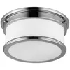 Image de Payne - Plafonnier À 2 Ampoules Pour Salle De Bain, Chrome Poli Ip44, E27 - Elstead