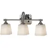 Image de Applique de salle de bains Concord, chrome poli, 3xG9x3W, métal, dimensions : 25,7 x 53,3 x 15,2 cm, IP44, Feiss
