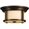 Image de Merrill - Plafonnier Extérieur À 2 Ampoules À Encastrer Heritage Bronze Ip44, E27 - Elstead