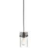 Image de Suspension Brinley, bronze vieilli, 1xE27x60W, verre, dimensions : 287x12x12 cm, IP20, Kichler