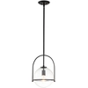 Image de Elstead Somerset Lampe à suspendre E27 noir clair