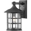 Image de Applique d'extérieur Noir texturé E27 60W Freeport Hinkley