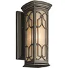 Image de Franceasi - Petite Lanterne Murale Extérieure À 1 Ampoule Bronze Antique Ip44, E27 - Elstead