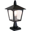 Image de Lampadaire d'extérieur York 1xE27 noir Elstead BL7-BLACK