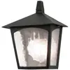 Image de Applique d'extérieur York 1xE27 noir Elstead BL15-BLACK