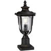 Image de Lampe d'extérieur sur socle, bronze foncé, E27, 60 W, Luverne Kichler