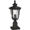 Image de Elstead - Luverne - Piédestal Extérieur À 1 Lumière Bronze Huilé Ip44, E27