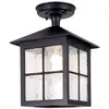 Image de Plafonnier extérieur Winchester 1xE27 noir Elstead BL18A-BLACK