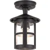 Image de Hereford - Lanterne Encastrée Extérieure À 1 Ampoule Noire Ip43, E27 - Elstead
