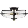 Image de Griffin plafonnier bronze Quoizel QZ-GRIFFIN-F-C-PNAB