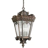 Image de Lampe suspendue d'extérieur marron E27 60W Tournai Kichler