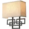 Image de Applique murale Lanza, bronze huilé, 2xE14x40W, métal, dimensions : 28,9 x 25,4 x 10,2 cm, IP20, Hinkley