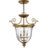 Image de Lustre Cambridge en laiton oxydé, 3xE14x60W, dimensions : 367 x 53,9 x 53,9 cm, IP20, Hinkley