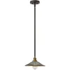 Image de Elstead - Rigby - Luminaire Suspendu À 1 Ampoule En Forme De Dôme Buckeye Bronze, E27