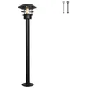 Image de Helsingor - Lanterne Extérieure À 1 Ampoule Noire Ip44, E27 - Elstead