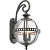 Image de Applique murale d'extérieur marron E14 40 W Halleron Kichler